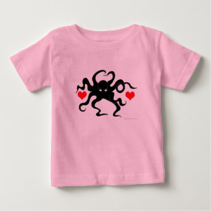 T-shirt Coração do polvo