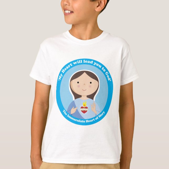 T-shirt Coração Imaculado de Maria (Frente)