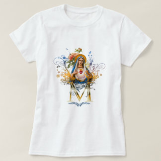 T-shirt Coração imaculado de Mary
