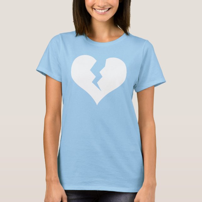 T-Shirt Coração Quebrado (Frente)