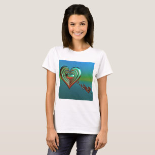 T-shirt Corações Alto do Céu