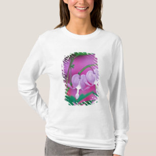 T-shirt Corações Hemorrágicos Ligando No Jardim. Crédi