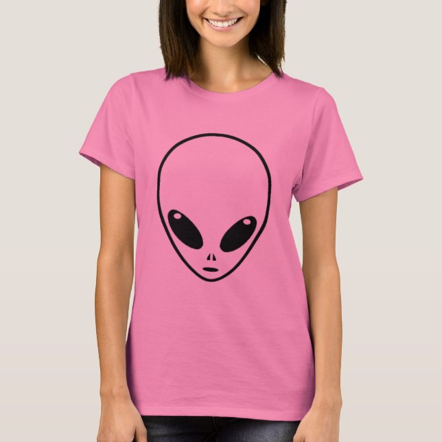 T-Shirt Corante Alienígena Bonito (Frente)
