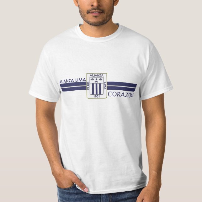 T-shirt Corazon do Alianza Lima (Frente)