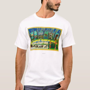 T-shirt Cordova, Alaska - grandes cenas da letra