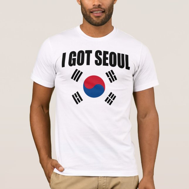 T-shirt Coreano James Brown (Frente)