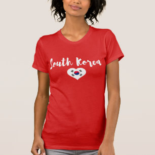 T-shirt Coreia do Sul
