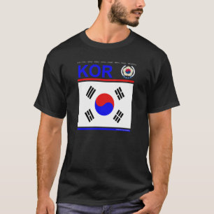 T-shirt "Coreia do Sul "
