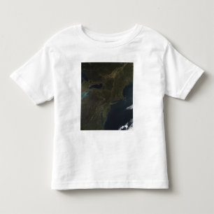 T-shirt Cores da queda nos Estados Unidos orientais