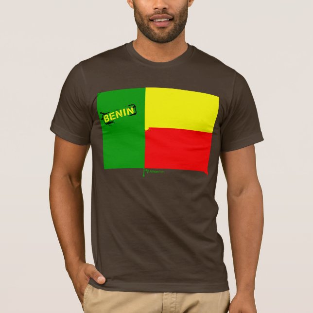 T-shirt Cores de Benin (Frente)