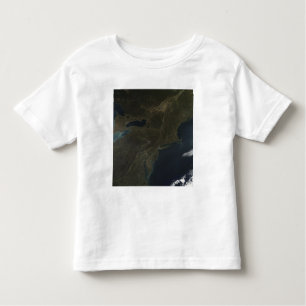 T-shirt Cores de queda nos Estados Unidos orientais