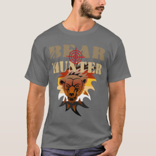 T-SHIRT CORES ORGULHO DO URSO CAÇADOR DE URSO