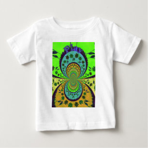 T-shirt Cores Tradicionais Africanos Caleidoscópio Arte Fl