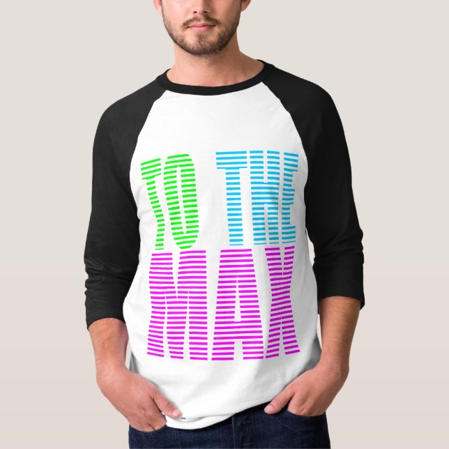 T-shirt Corey Tiger Estilo 80s AO MÁXIMO (Frente)