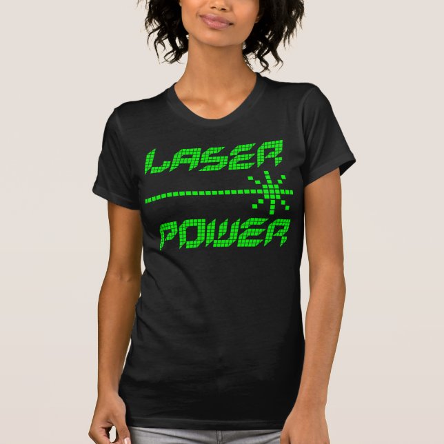 T-SHIRT COREY TIGER RETRO LASER PODER ANOS 80 (Frente)