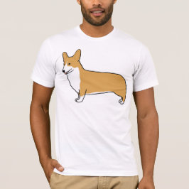 T-shirt Corgi de Galês do Pembroke