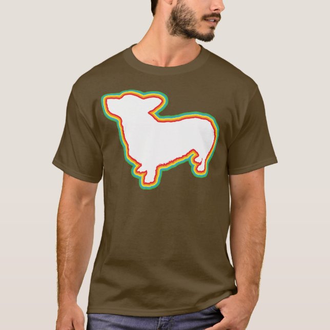 T-shirt Corgi de Galês do Pembroke (Frente)
