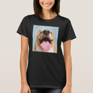 T-shirt Corgi muito feliz das imagens   de Getty