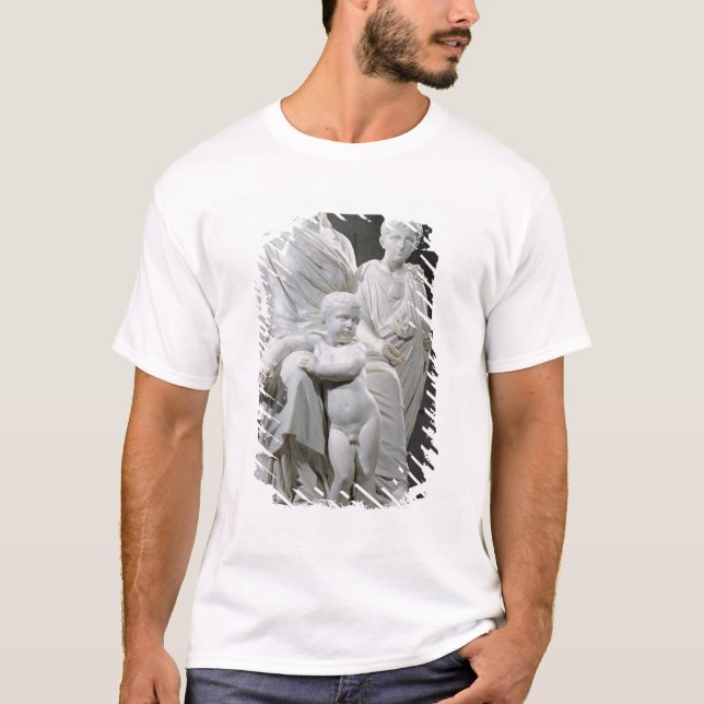 T-shirt Cornelia, mãe dos dois irmãos de Gracchi (Frente)