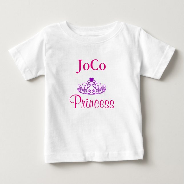 T-shirt Coroa de Princesa JoCo (Frente)
