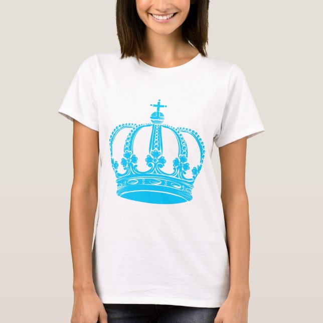 T-shirt Coroa Real 02 - Céu (Frente)