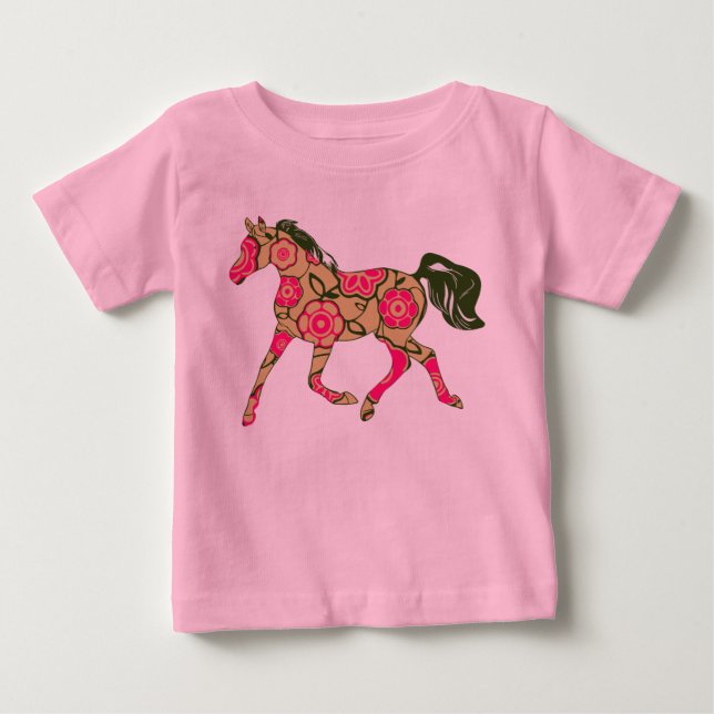 T-shirt Corpo-Criança Floral (Frente)
