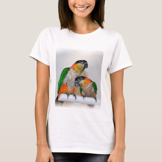 T-shirt Corpo de Papagaio Caique (Frente)