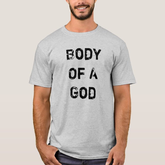 T-shirt Corpo de um deus (Frente)