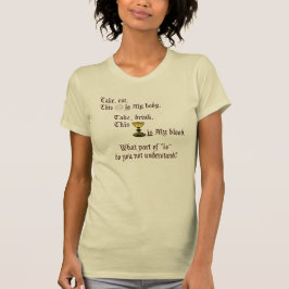 T-shirt Corpo e Sangue