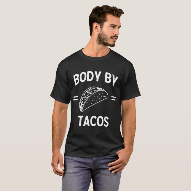T-shirt Corpo pelo Tacos (Frente Completa)