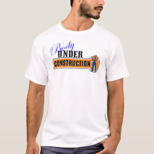 T-shirt Corpo sob a construção