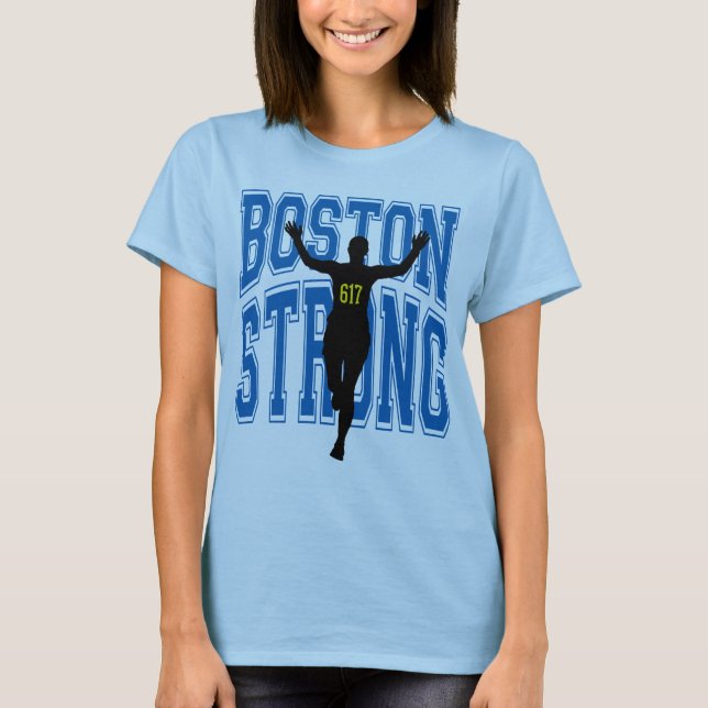 T-shirt Corredor forte de Boston (Frente)