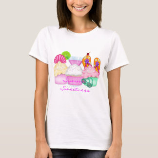 T-shirt CORREIA de espaguetes BONITO TSHIR do amante do