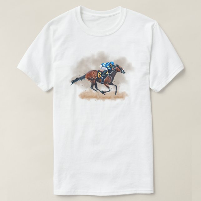 T-Shirt Corrente de Cavalo (Frente do Design)