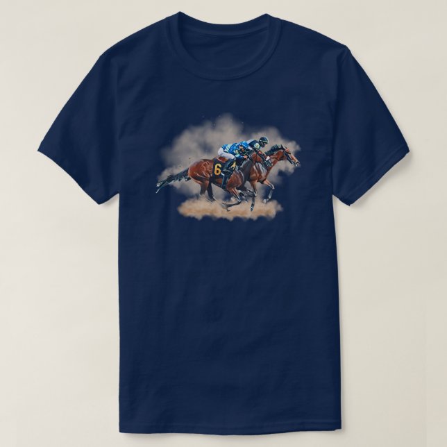 T-Shirt Corrente de Cavalo (Frente do Design)