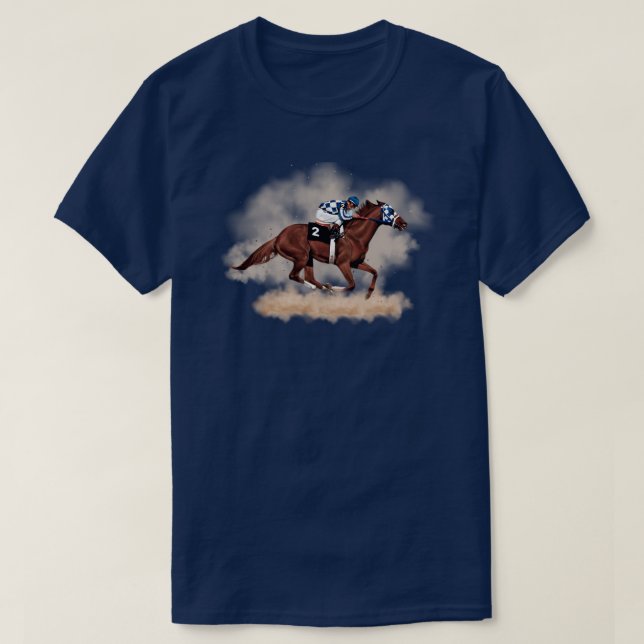 T-Shirt Corrente de Cavalo (Frente do Design)