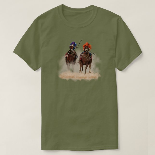 T-Shirt Corrente de Cavalo (Frente do Design)