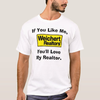 T-shirt Corretores de imóveis de Weichert - esposa