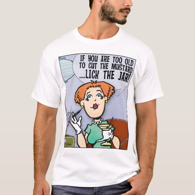 T-shirt Corte a mostarda (Frente)