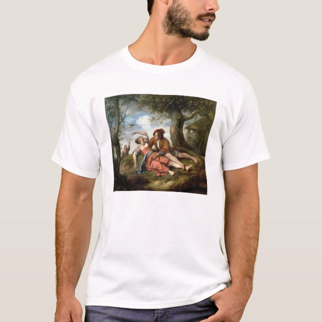 T-shirt Corte rústico (Frente)
