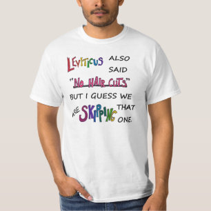 T-shirt Cortes de cabelo de Leviticus