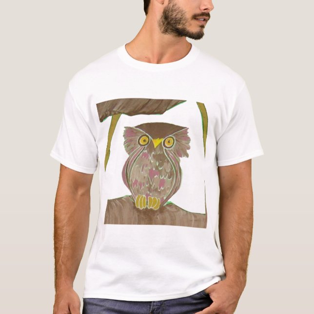 T-shirt coruja (Frente)