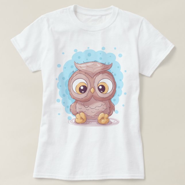 T-Shirt Coruja (Frente do Design)