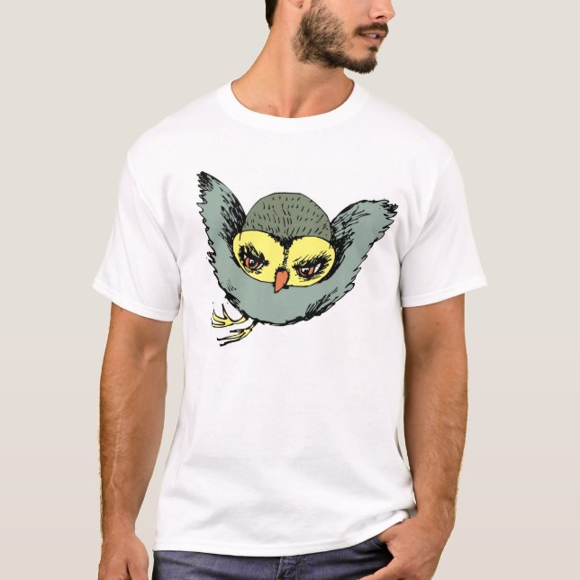 T-shirt Coruja do vôo (Frente)