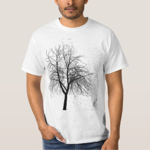 T-shirt Coruja em uma árvore