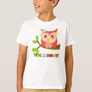 T-shirt Coruja eu sou uma buzina