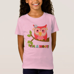 T-shirt Coruja eu sou uma buzina