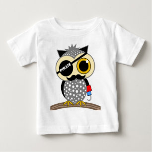 T-shirt coruja pirata