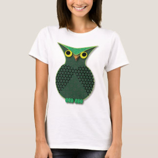 T-shirt Coruja verde