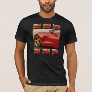 T-shirt Corvetas Vermelhas